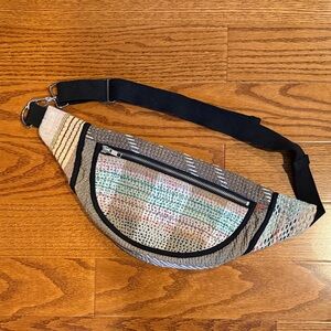 NAMAI FAIZA QUILTED KANTHA BELT BAG